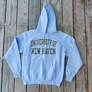 Champion University of New Haven Hoodie M Eco Fleece Hooded Sweatshirt College